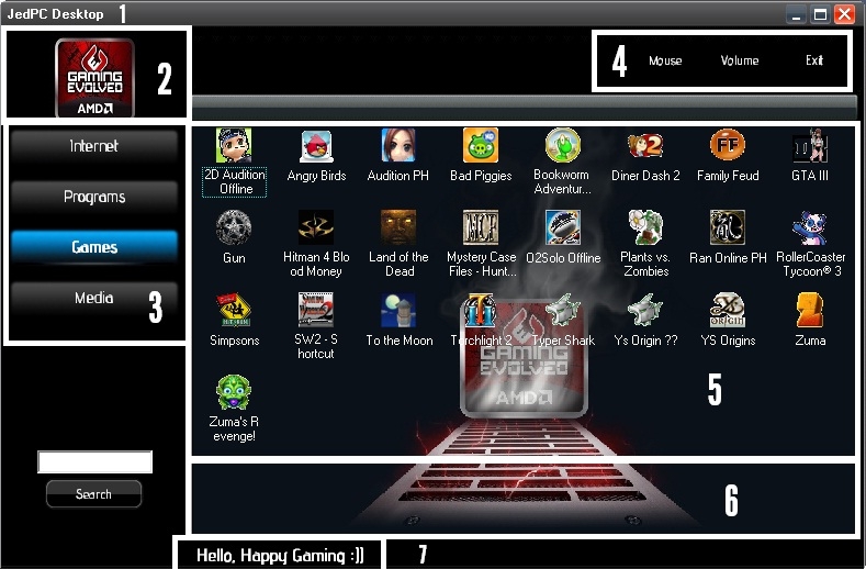 diskless game menu launcher download